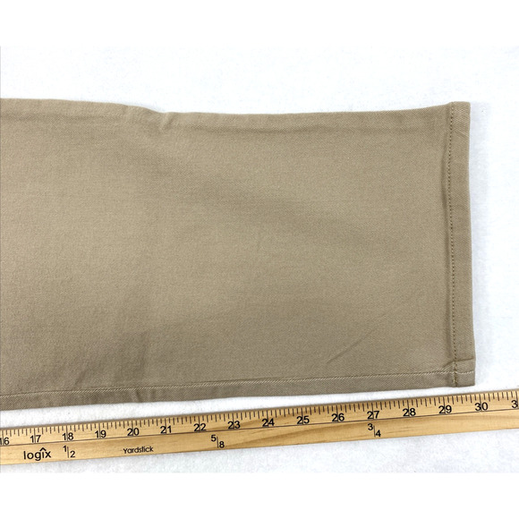 Gloria Vanderbilt Amanda Jeans Women Size 18 Tan Denim Tapered Leg High Rise Mom - Picture 12 of 14